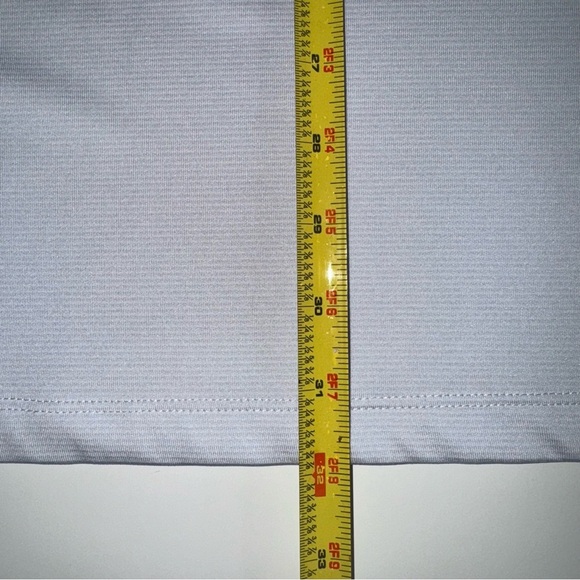 Nike Golf Polo Dri-Fit Gray Stripes Short Sleeve Size XL - Picture 6 of 7